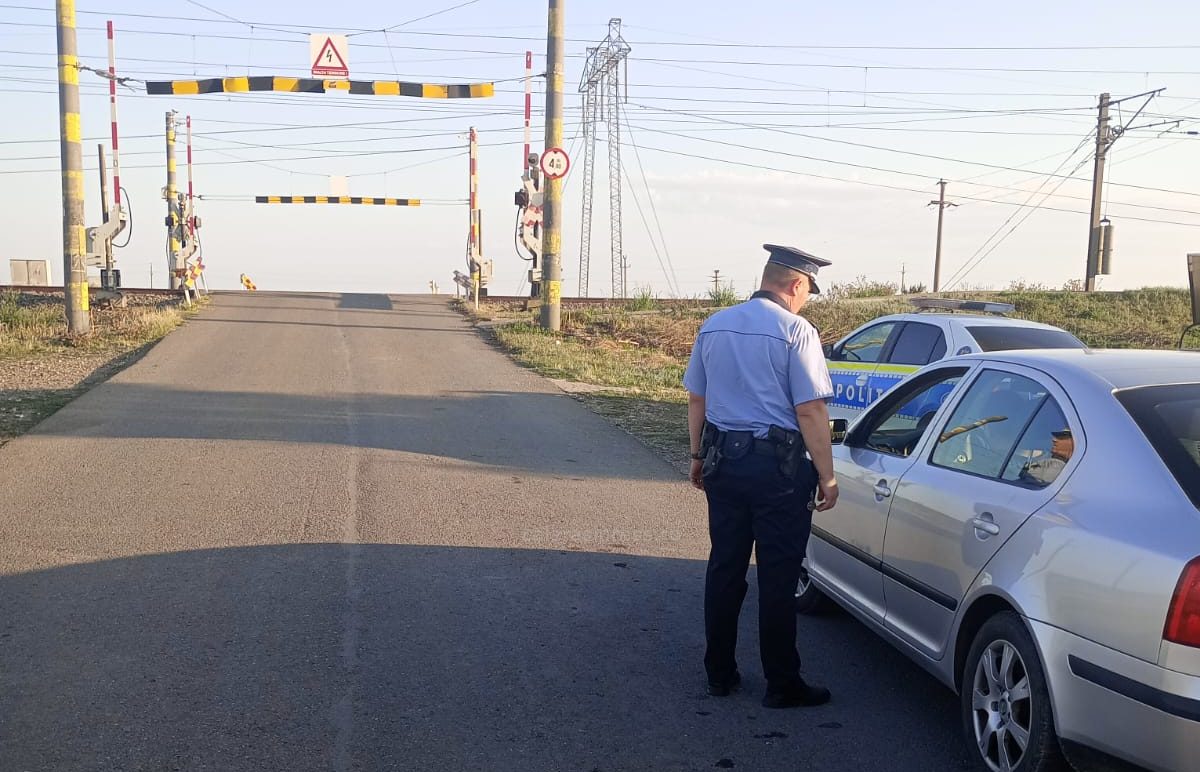 Activități ale polițiștilor din cadrul Serviciului Județean de Poliție Transporturi Călărași