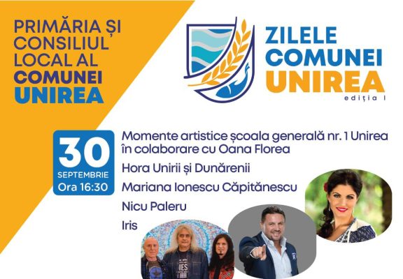 zilele comunei Unirea