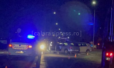 Accident la intrarea în Călărași