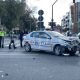 Polițistul și șoferul au rămas fără permise după accPolițistul și șoferul au rămas fără permise după accidentul de pe strada București din zona Volnaidentul de pe strada București din zona Volna