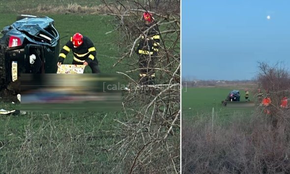 accident grav pe Autostrada Soarelui