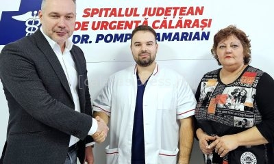 Vești bune pentru pacienți! Un nou medic urolog la Spitalul Județean Călărași