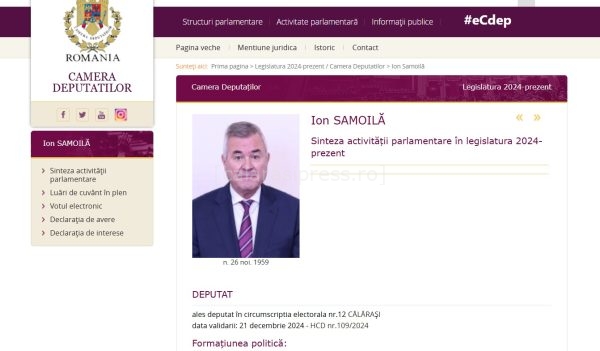 deputat Ion Samoila