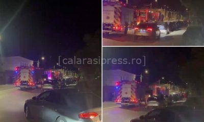 Călărași: O tigaie uitată pe foc a provocat panică într-un bloc de pe Bulevardul Cuza Vodă. Vecinii au intervenit până la venirea pompierilor