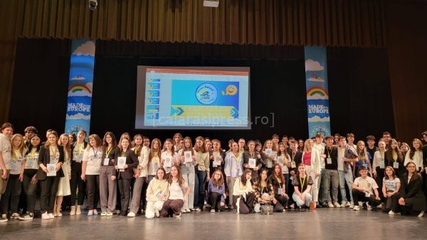 Trei premii pentru elevii din Dolj la etapa națională „Made for Europe” 2025, desfășurată la Călărași
