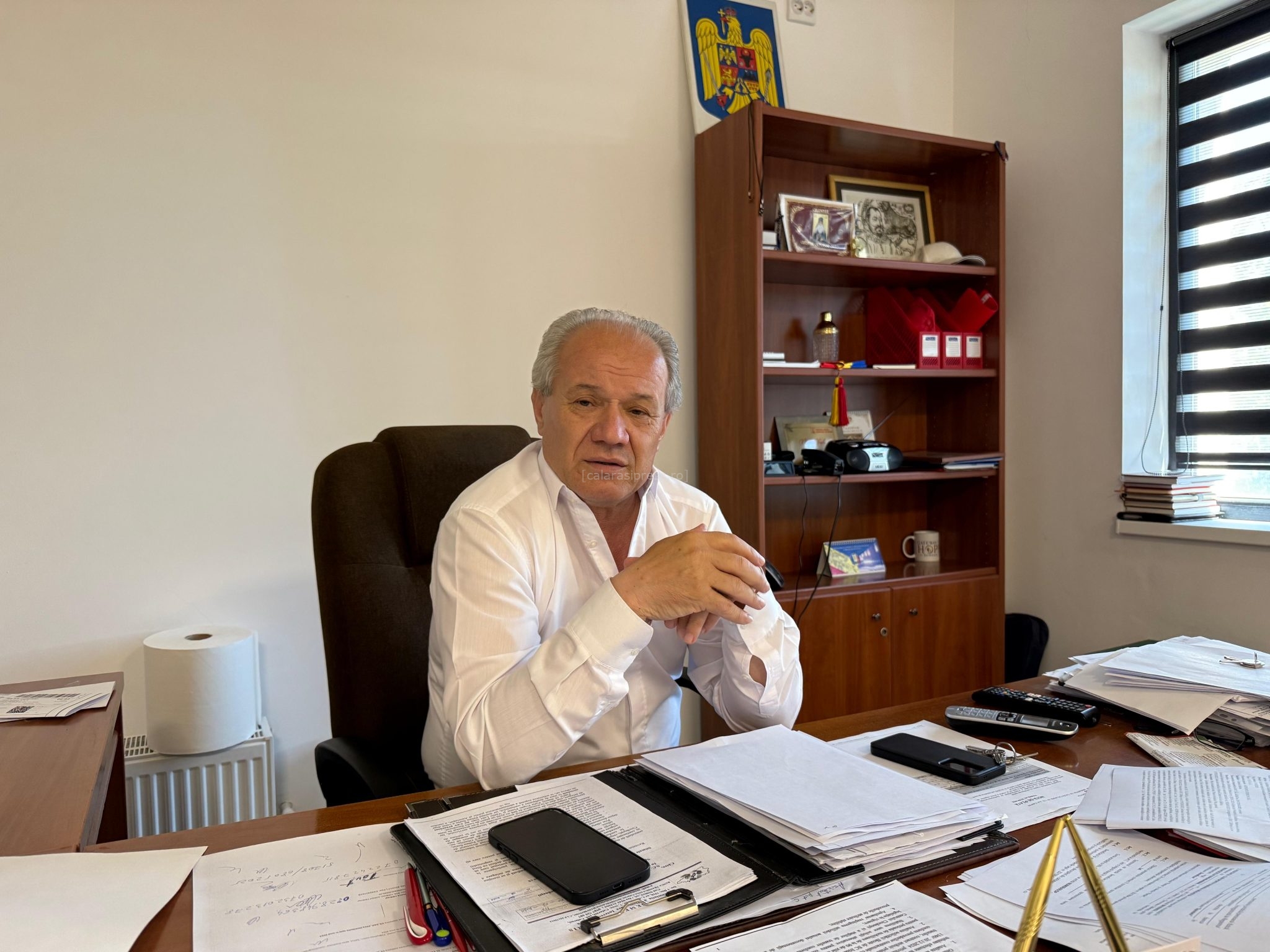 Vasile Matei - primar comuna Grădiștae