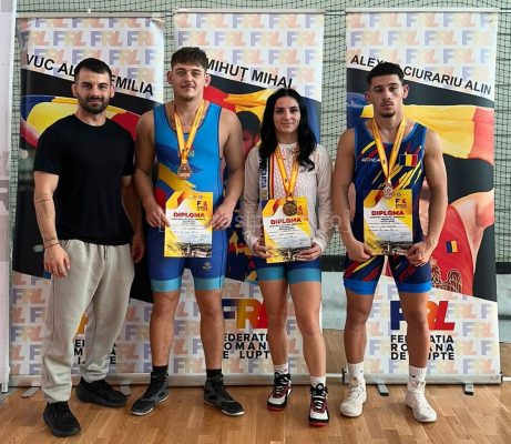 Rezultate remarcabile pentru luptătorii CSM Călărași la Campionatul Național U23