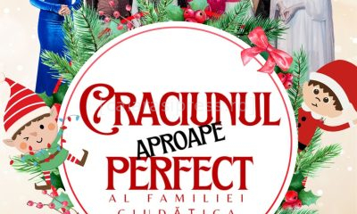 „Crăciun aproape perfect”, spectacol pentru copii și familie, pe scena Sălii „Barbu Știrbei” din Călărași