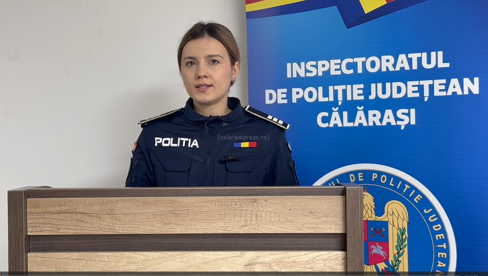 Poliția, în stradă de Crăciun: măsuri speciale dispuse de IPJ Călărași pentru minivacanța de iarnă