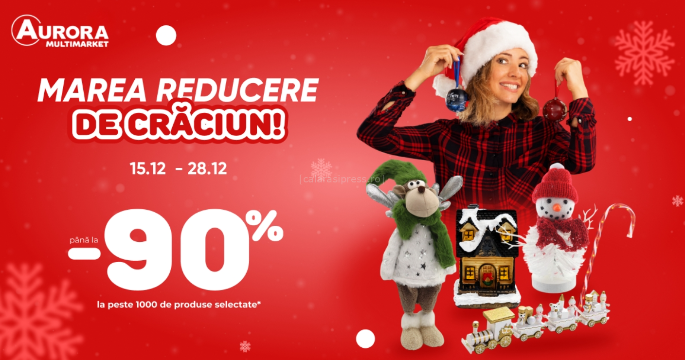 Aurora Multimarket dă startul sezonului de iarnă cu reduceri de până la 90%!