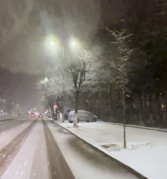 Cod galben de temperaturi deosebit de scăzute în județul Călărași. Minime de până la -13 grade