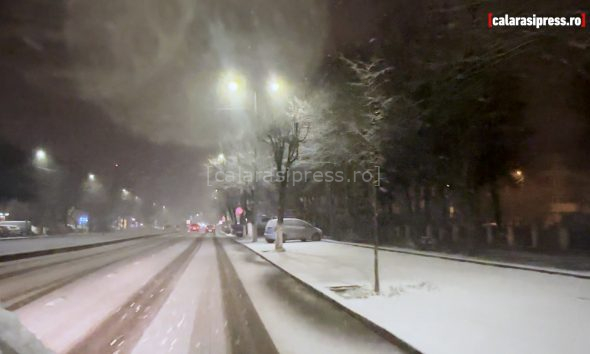 Cod galben de temperaturi deosebit de scăzute în județul Călărași. Minime de până la -13 grade