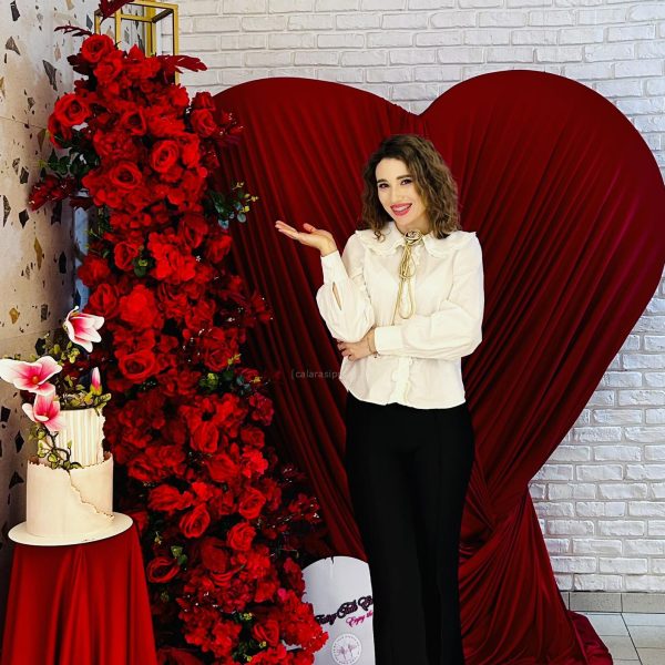 Decor spectaculos de Valentine’s Day, pregătit la Călărași. Concurs foto lansat pe 14 februarie