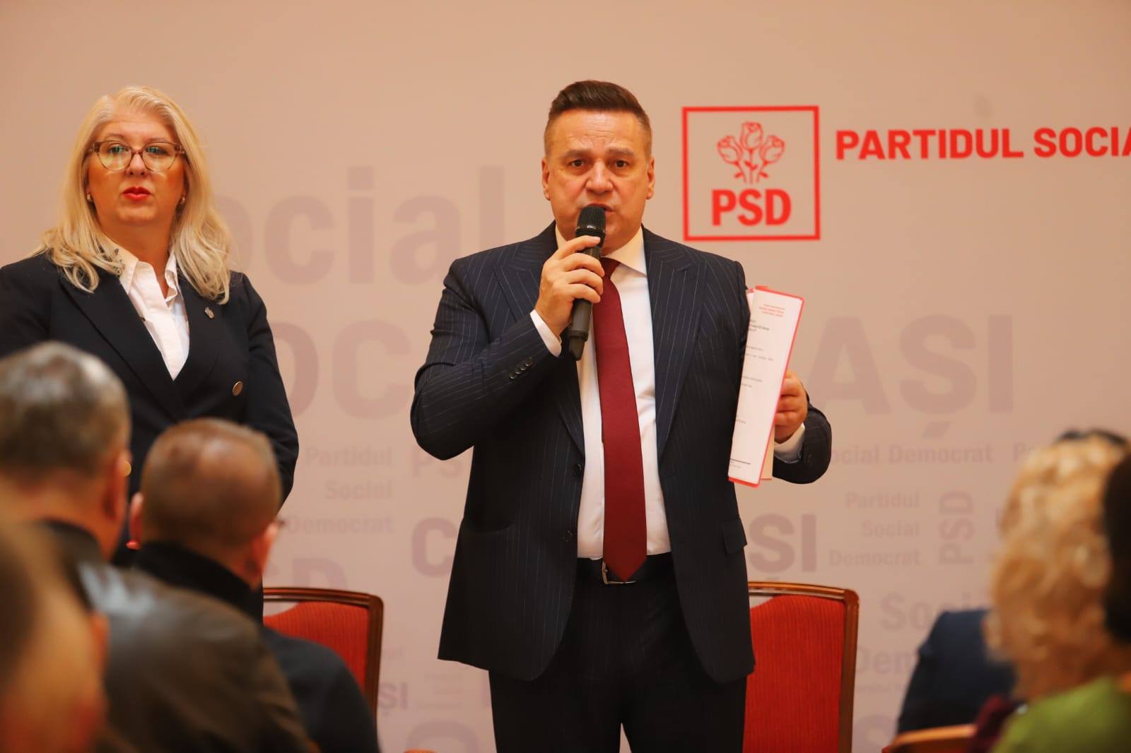 PSD Călărași a dat startul anului politic: prima ședință a Consiliului Politic Județean, sub coordonarea lui Vasile Iliuță