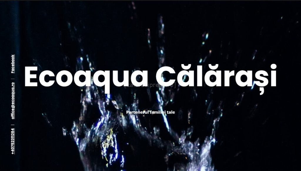 Ecoaqua anunță programul de citire a contoarelor de apă pentru luna februarie 2026, în municipiul Călărași