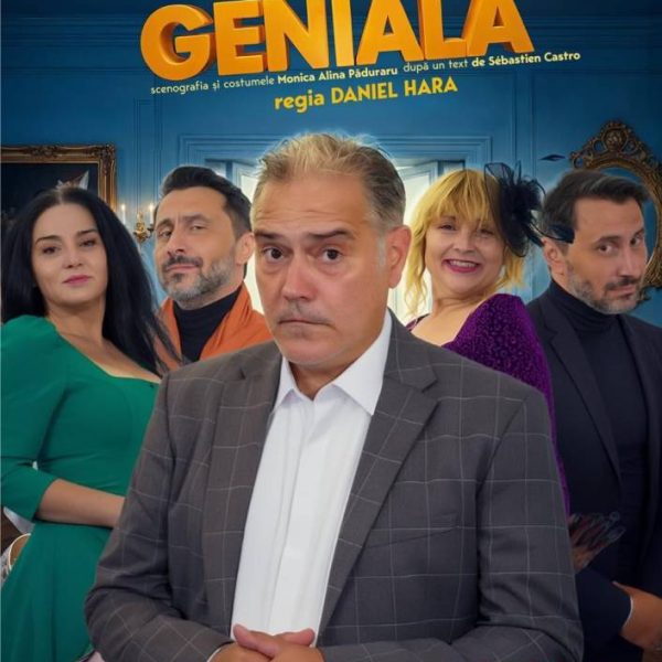 „O idee genială”, comedia care promite hohote de râs, ajunge la Călărași la finalul lunii martie