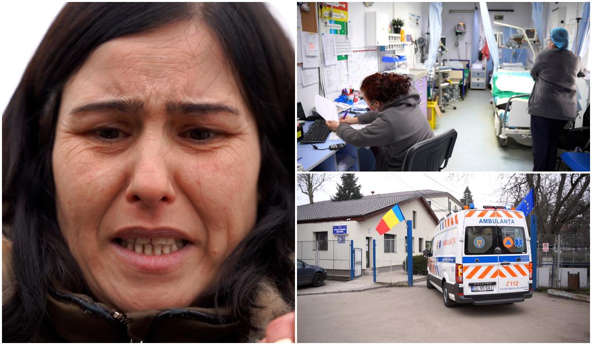 Bărbat plimbat între spitale, mort după 40 de minute de așteptare. Fiica acuză: „Mi-au închis telefonul în nas!”