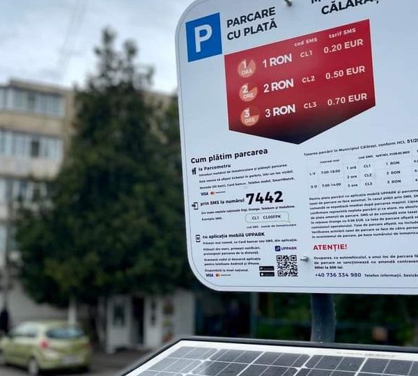 Se schimbă regulile la parcările din Călărași. Ce trebuie să știe toți șoferii