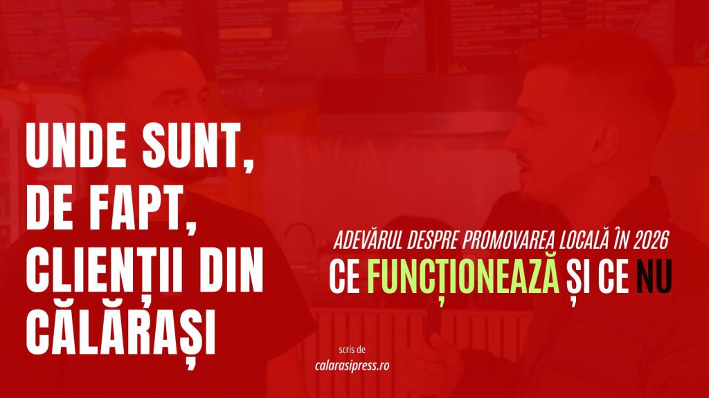 promovare în Călărași 2026