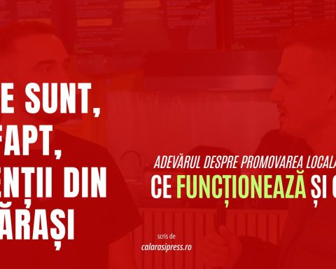 promovare în Călărași 2026