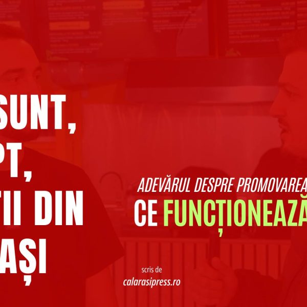 promovare în Călărași 2026