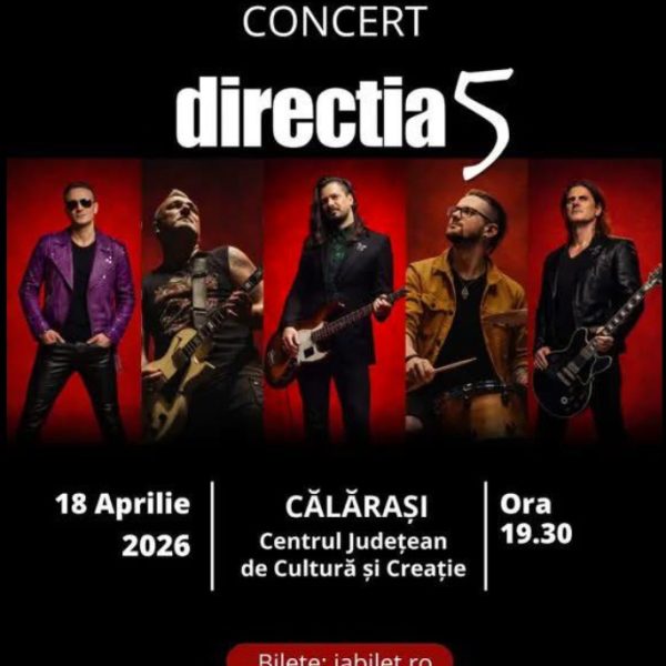 Cultură pentru toate gusturile, în aprilie: concerte, teatru și spectacole speciale la Călărași