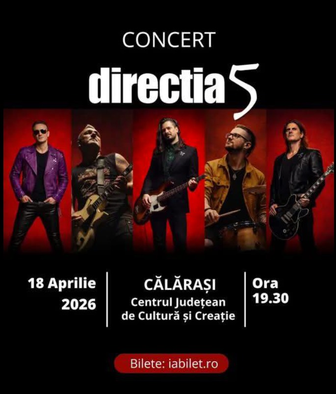 Cultură pentru toate gusturile, în aprilie: concerte, teatru și spectacole speciale la Călărași