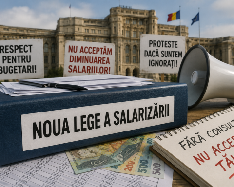 Guvernul pregătește noua Lege a salarizării. Sindicatele avertizează: „Vin proteste!”