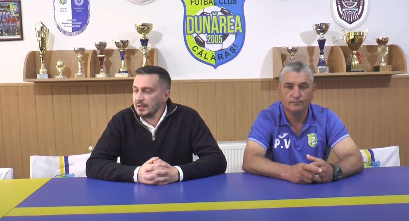 Conferințe „cu dedicație” la Dunărea Călărași? Clubul evită întrebările incomode și cheamă doar presa „prietenoasă”