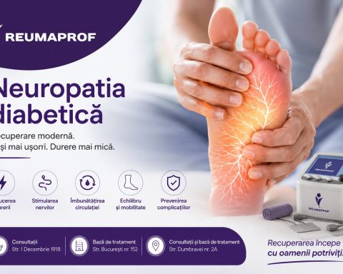 Neuropatia diabetică: când amorțeala și durerile de picioare devin un semnal de alarmă. Soluțiile de recuperare oferite de ReumaProf Călărași
