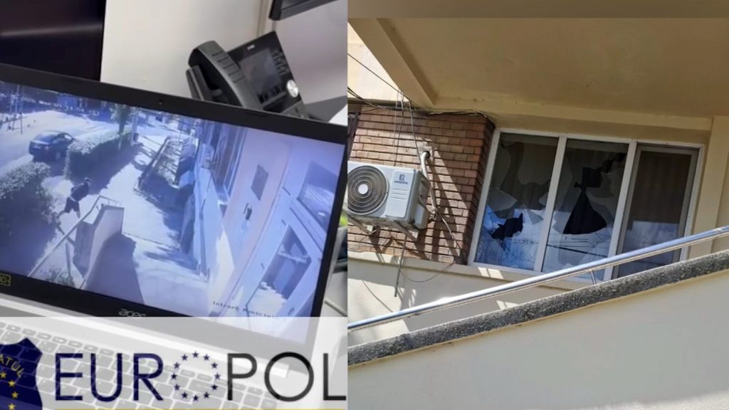 A spart geamurile sediului Poliție Municipale din Călărași. Tânărul de 22 de ani a fost reținut de polițiști