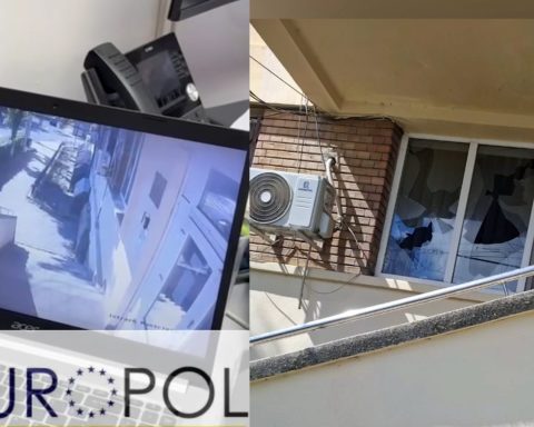 A spart geamurile sediului Poliție Municipale din Călărași. Tânărul de 22 de ani a fost reținut de polițiști