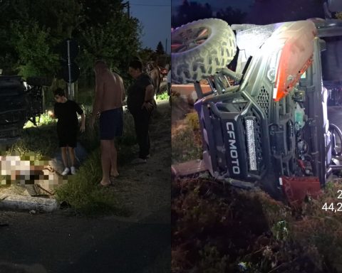 Tragedie pe DJ 402, în Luica. Un bărbat a murit după ce s-a răsturnat cu un buggy