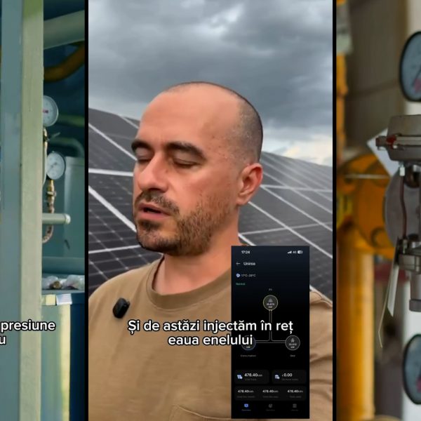 Unirea a conectat centrala fotovoltaică la rețea. Primarul Ciprian Andrei Olteanu anunță și lucrări la rețeaua de gaze