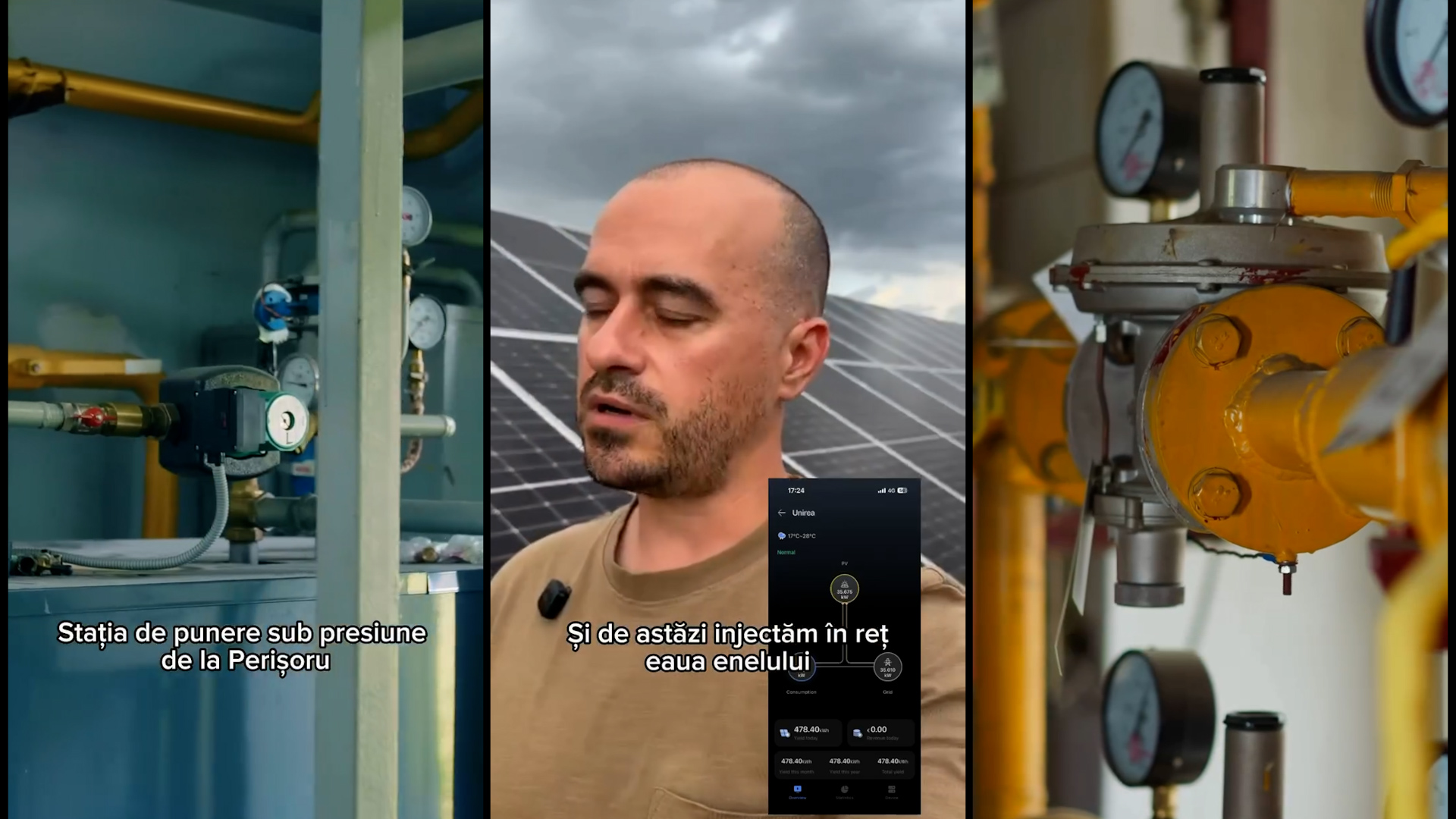 Unirea a conectat centrala fotovoltaică la rețea. Primarul Ciprian Andrei Olteanu anunță și lucrări la rețeaua de gaze
