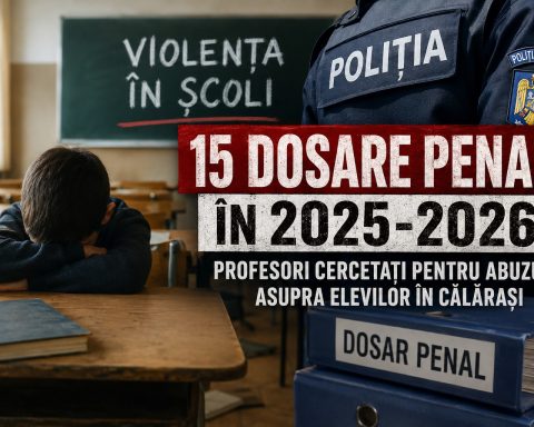 Profesori cercetați penal în Călărași. 15 dosare privind violența în școli și abuzuri asupra elevilor, în doar un an și jumătate